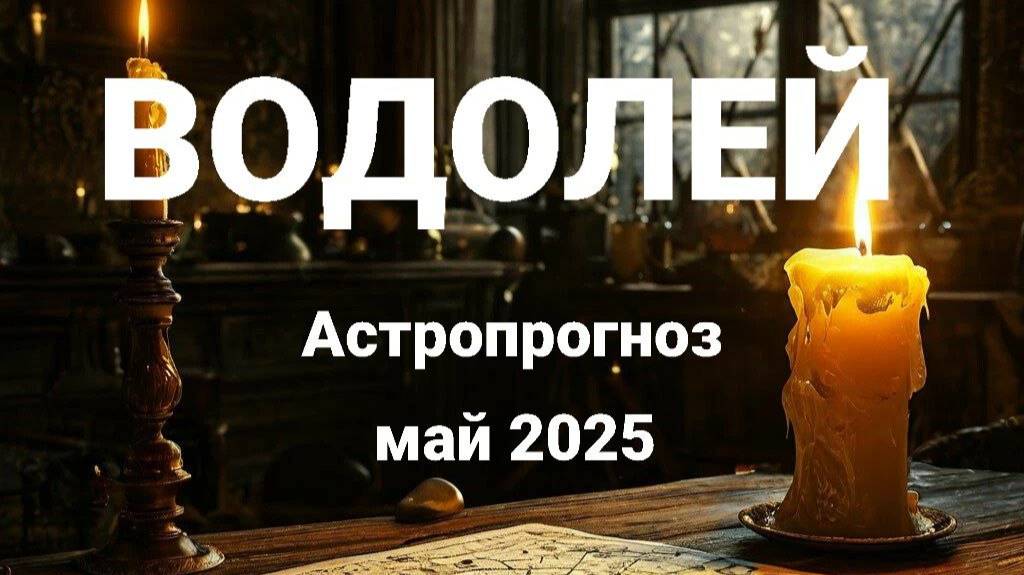 Водолей. Май 2025 год. Астрологический прогноз. смотреть онлайн