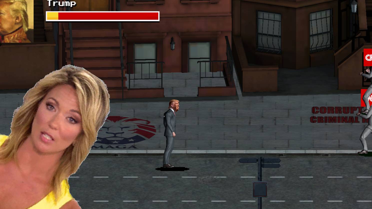 Трамп против CNN смотреть онлайн