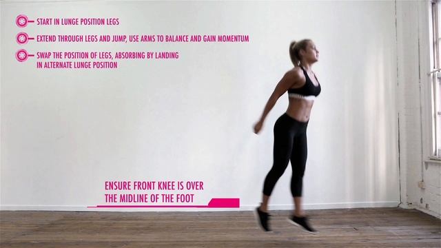 How To Do Jumping Lunges смотреть онлайн