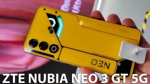 ZTE Nubia Neo 3 GT 5G первый обзор на русском