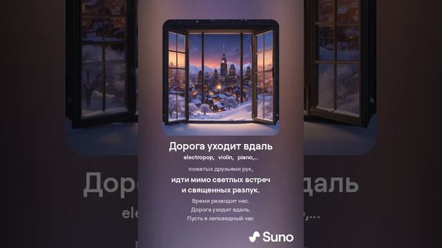 Дорога уходит вдаль