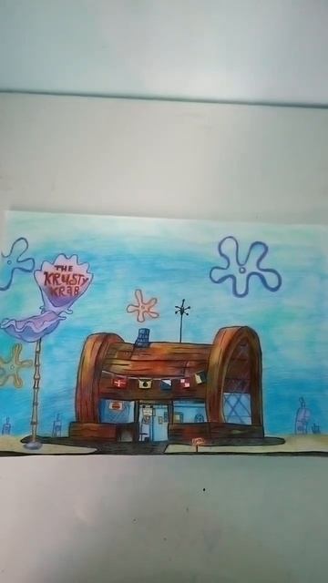 Красти Краб ( Krusty Krab) цветными карандашами #рекомендации #shorts #spongebob #губкабоб #drawing смотреть онлайн