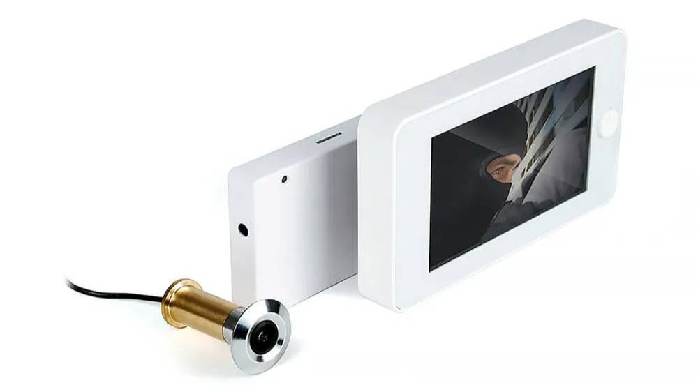Дверной Wi-Fi видеоглазок iHome-М-Lite W с монитором, датчиком движения и записью смотреть онлайн