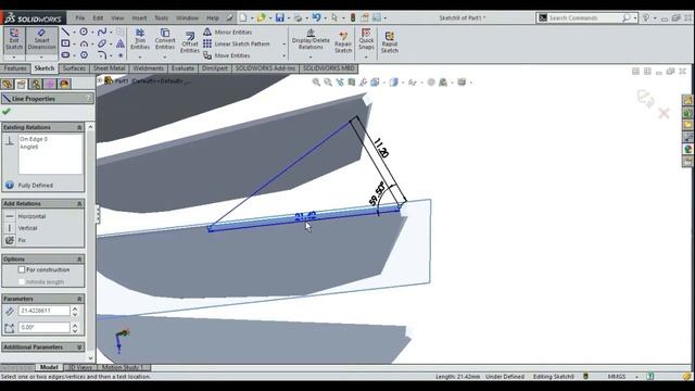 How to make a shuttlecock in Solidworks смотреть онлайн