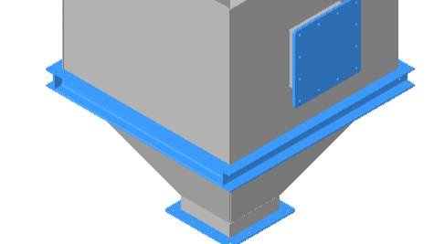 Финальная сборка бункера на раме