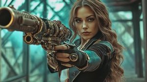 Bounty Hunters 19th Century Steampunk Sci-Fi - Cool Cinematic AI film   short movie