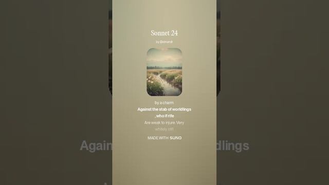 Sonnet 24 смотреть онлайн