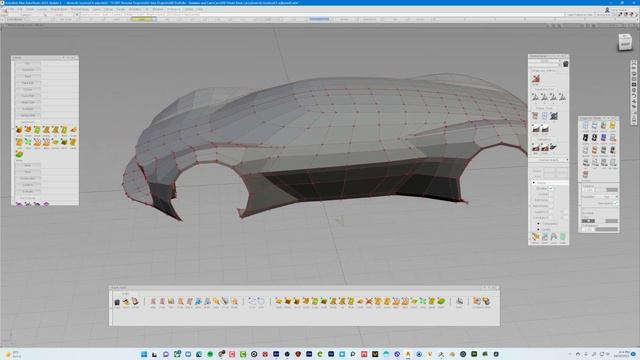 Alias SubD Retopology And Modeling