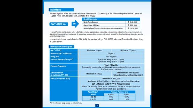 Full details about Sbi Life Smart Platina Assure Plan in Telugu смотреть онлайн