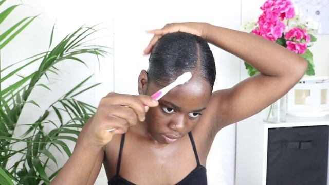 $5.99 BRAIDED PONYTAIL & CROWN BRAID HAIRSTYLE | HOW TO смотреть онлайн