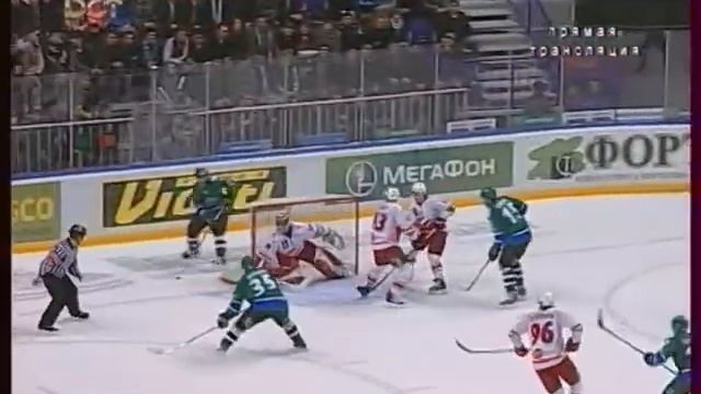 Салават Юлаев - Спартак 5:1. Томаш Староста 4:0 смотреть онлайн