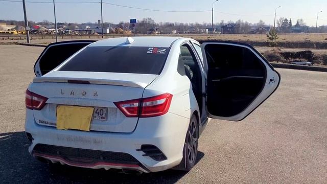 Замена штатных динамиков на Lada Vesta Sport на DL Audio Anaconda 165 Coax смотреть онлайн