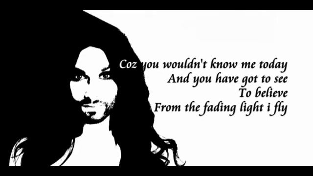 Austria Eurovision 2014 - Conchita Wurst - Rise Like A Phoenix - Lyrics Video