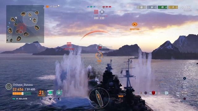 Brawl - Tier VI Azur Lane Battleship Nelson (HMS Nelson) 2 смотреть онлайн