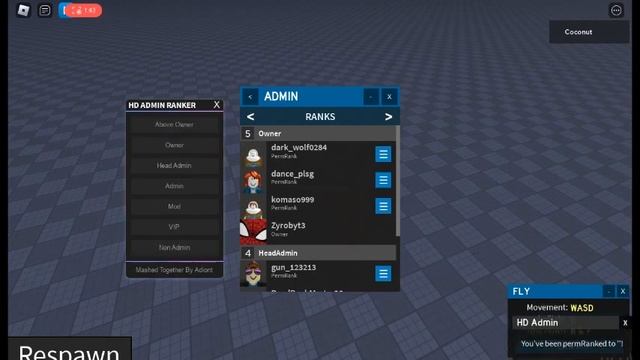 HD ADMIN SHOWCASE (hack)