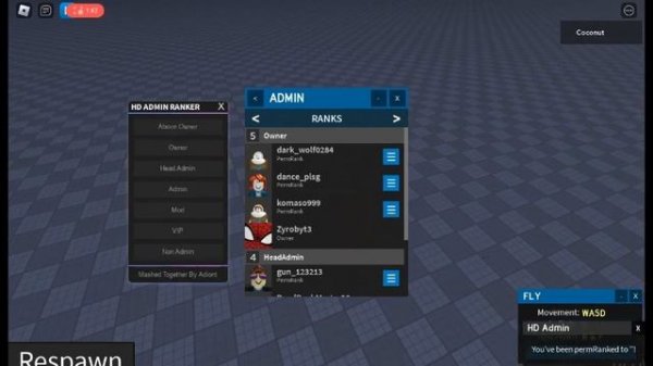 HD ADMIN SHOWCASE (hack)