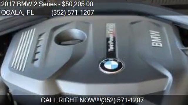 2017 BMW 2 Series 230i 2dr Convertible for sale in OCALA, FL смотреть онлайн