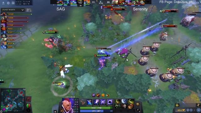 SAG vs Serenity (Bo3) - China Dota2 Development League смотреть онлайн