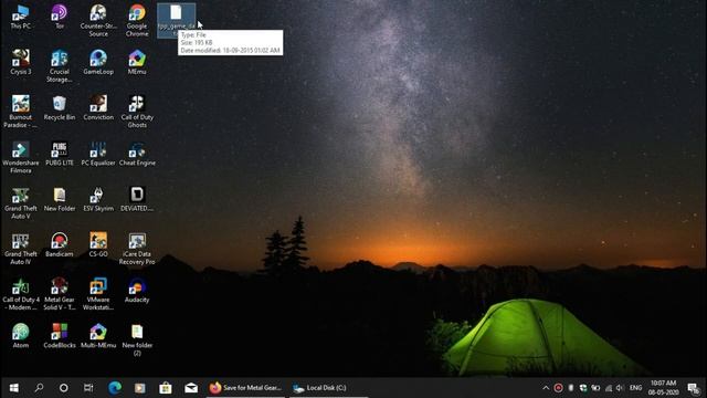 Hidden Save Game Location In MGSV TPP | Metal Gear Solid 5 The Phantom Pain Savegame Folder Locatio