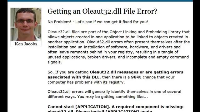 Oleaut32.dll Missing Error Fix - Oleaut32dll.net смотреть онлайн