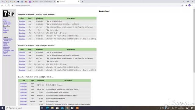 01- How to download and install 7 zip смотреть онлайн