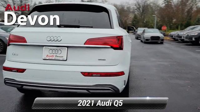 Used 2021 Audi Q5 Premium Plus, Devon, PA Q5M5418NL смотреть онлайн