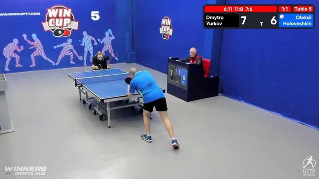 09:30 Dmytro Yurkov 3-2 Oleksii Holoveshkin South 2 WIN CUP 12.11.2022 WINCUP | TABLE TENNIS смотреть онлайн