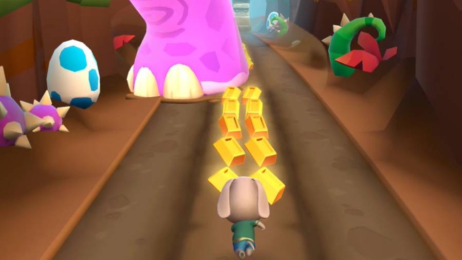 Мой говорящий Бен в мире динозавров Talking Tom Time Rush | Мультфильм Бегалки для малышей смотреть онлайн