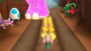 Мой говорящий Бен в мире динозавров Talking Tom Time Rush | Мультфильм Бегалки для малышей