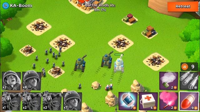 Boom Beach Battles - IUTA vs Kaboom - Boom Beach Supercell смотреть онлайн