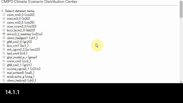H08 Manual Chapter14 1.Climate Change simulation:Data preparation смотреть онлайн