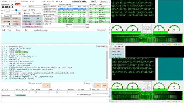 VarAC V6.3.3. 500hz with RADAR NOISE down смотреть онлайн