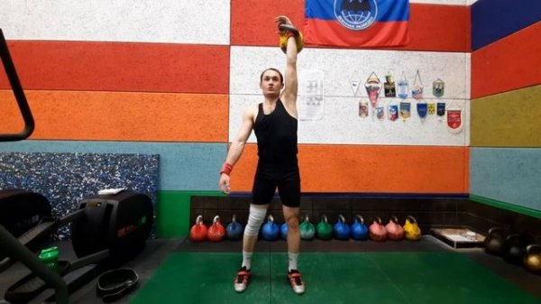 Разбор техники - Рывок гири (техника выполнения). Сафонов Алексей.