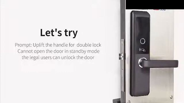 How to use the Smarton fingerprint smart lock смотреть онлайн