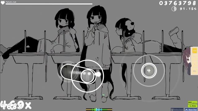 osu! | Inabakumori- Yoyuyoku смотреть онлайн