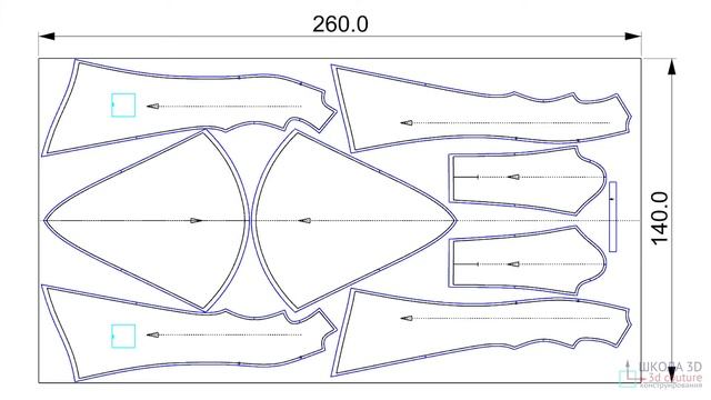 Трикотажное платье с визуализацией в CLO 3D смотреть онлайн