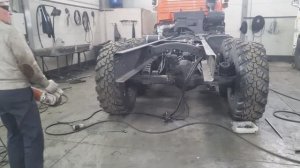 как это сделано. удлинение рамы камаз