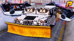 ТРОЛЛИНГ ПОЛИЦИИ НА БРОНИВИКЕ С КОВШОМ?! УГАР на РАДМИР