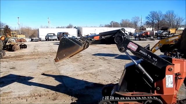 Toro Dingo TX413 mini track loader for sale | sold at auction February 13, 2014 смотреть онлайн