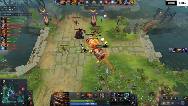 Dota 2 Pro Gameplay BOOM Mars 4 3 20 High Skill Dota 2 / Team Secret смотреть онлайн