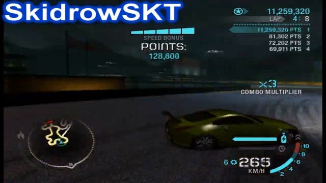NFS Carbon | DRiFT | Kimei Temple | 33.898.528 | 8 Laps