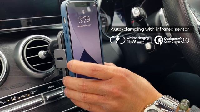 【開箱片－Q.Mount Smart5 紅外線感應旋轉無線充電支架 (15W)【開箱片－