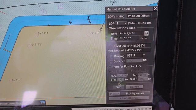 LOP Manual Position fix on JRC ECDIS | How to Apply Manual Position Fix/ LOP in JRC ECDIS| смотреть онлайн