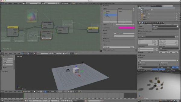 Blender Volumes #02: Basic Volume Shader in Blender (2.74)
