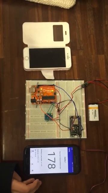 Arduino + Android Heart Rate Monitor смотреть онлайн