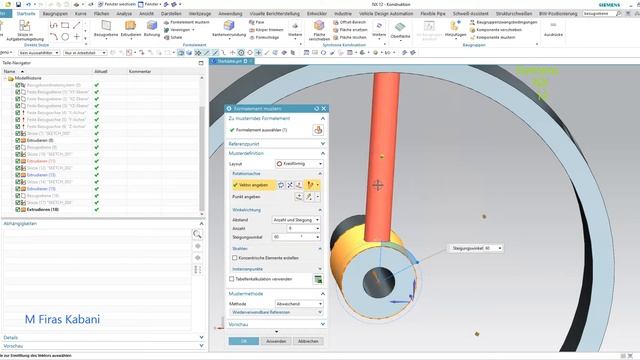 Design Wheel ( Rad ) through Siemens NX смотреть онлайн