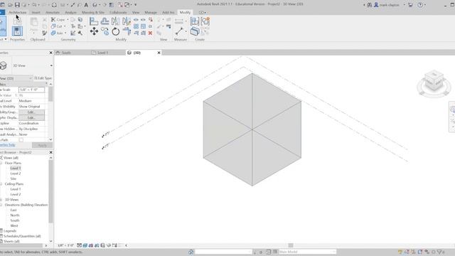 Revit Module Lesson 1 Step 03 смотреть онлайн