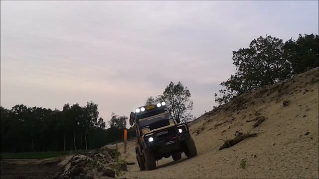 Landrover Defender Camel Testfahrt