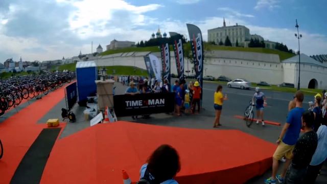 IRONSTAR KAZAN 2018 | IRONSTAR 113 SAP Triathlon Ladies Team #1050.1050 смотреть онлайн