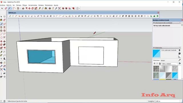 Create window frame - 1001bit plugin SketchUp смотреть онлайн